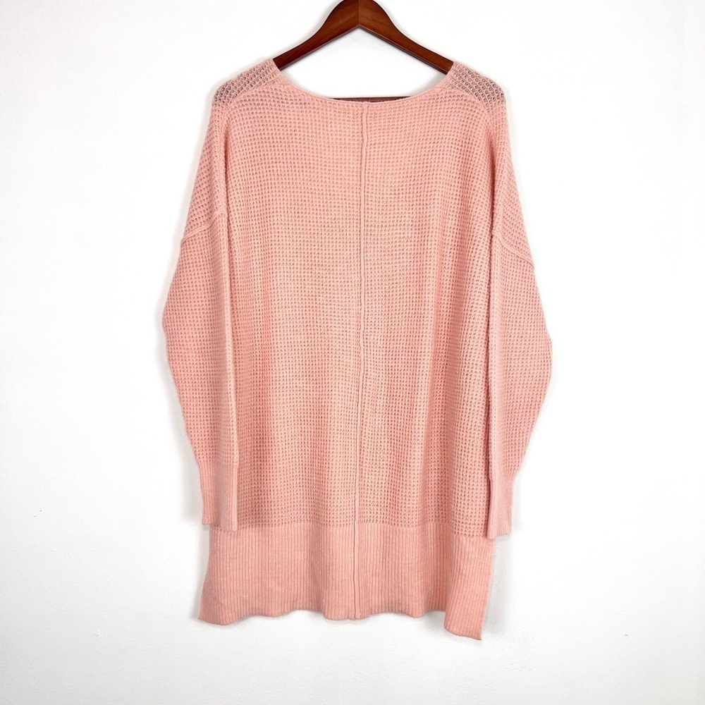 Free People Intimately Free C.O.M.F.Y.
Waffle Knit V-Neck Oversized Sweater - Picture 11 of 14